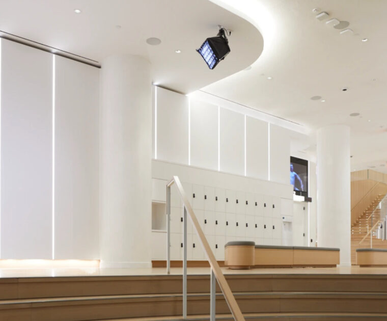 Peloton Studios in New York.