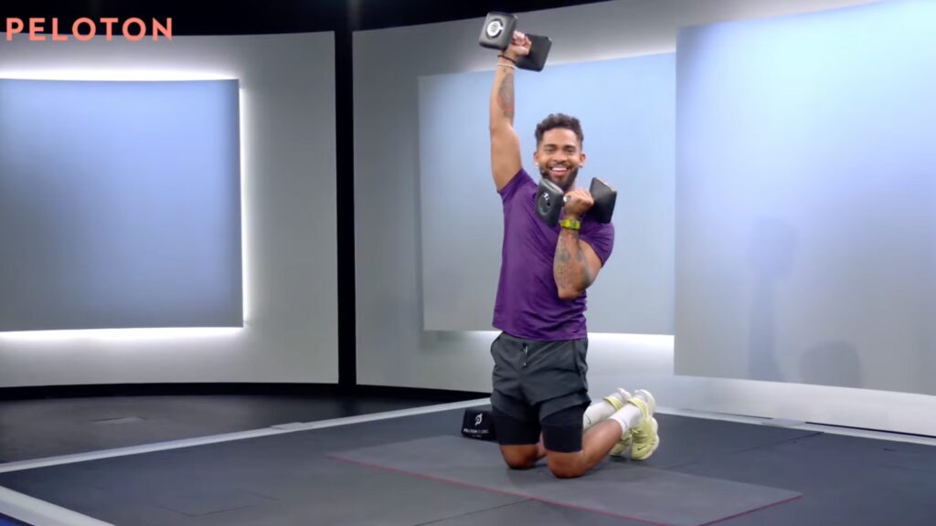 Rad Lopez in new 2024 Peloton commercial.