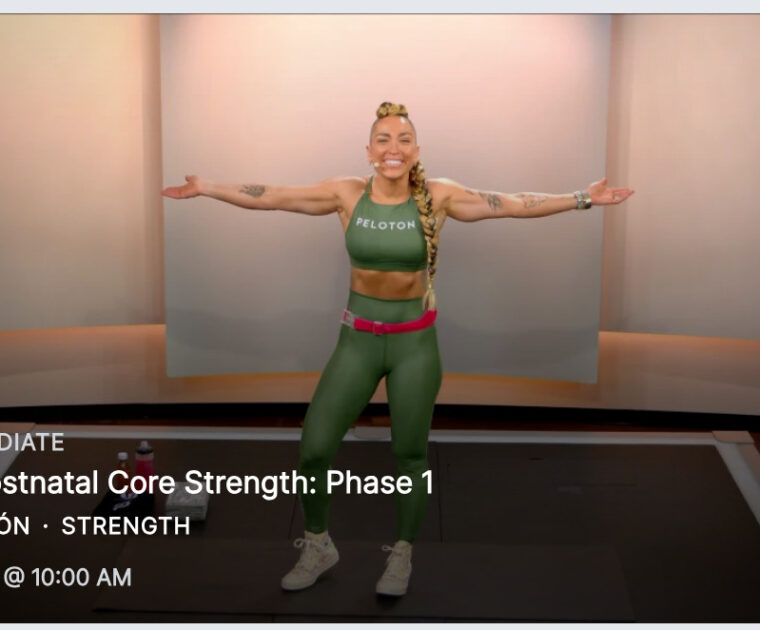 10 min. Postnatal Core Strength: Phase 1 class with Robin Arzón.