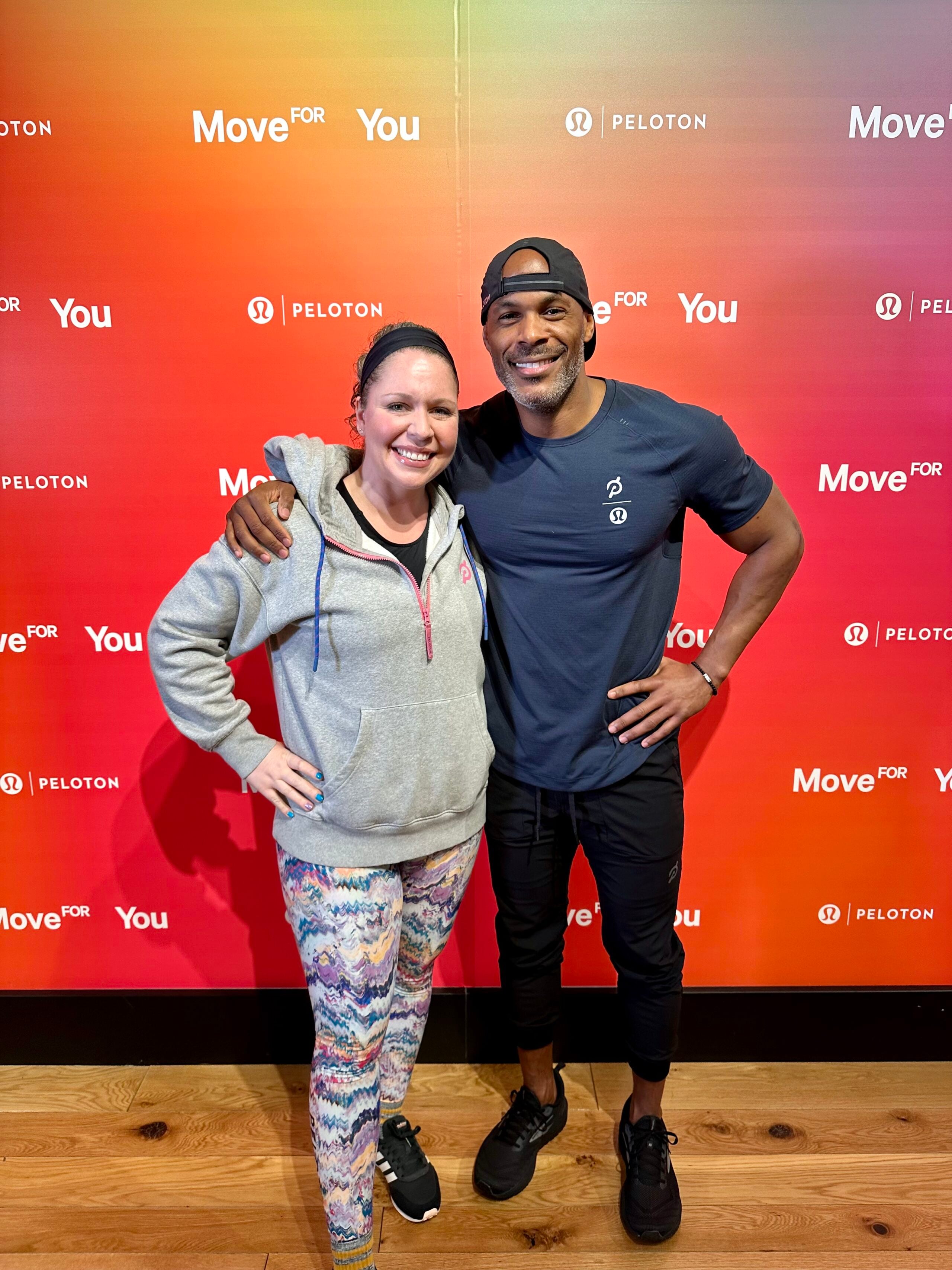Meet & greet with Adrian following his Move for You class. Image credit @shantastic.life.