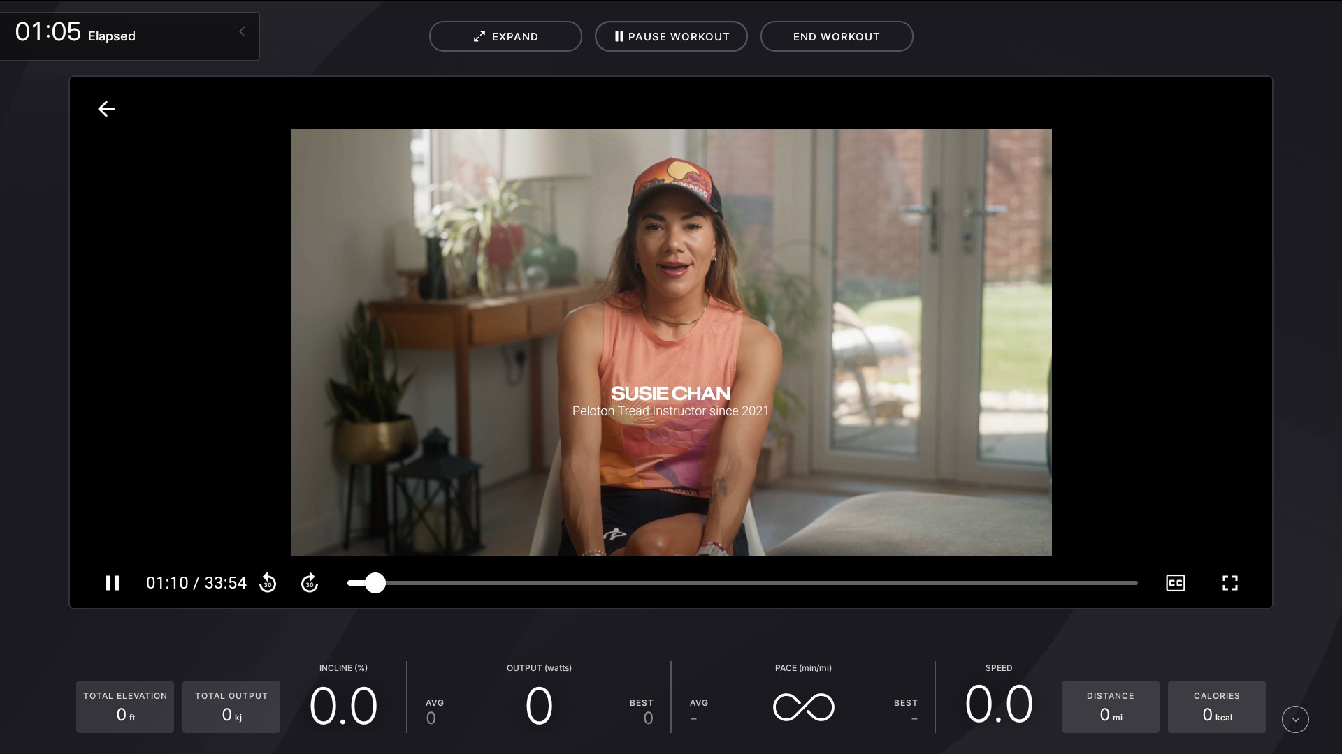 Badwater 135 documentary on Peloton hardware device.