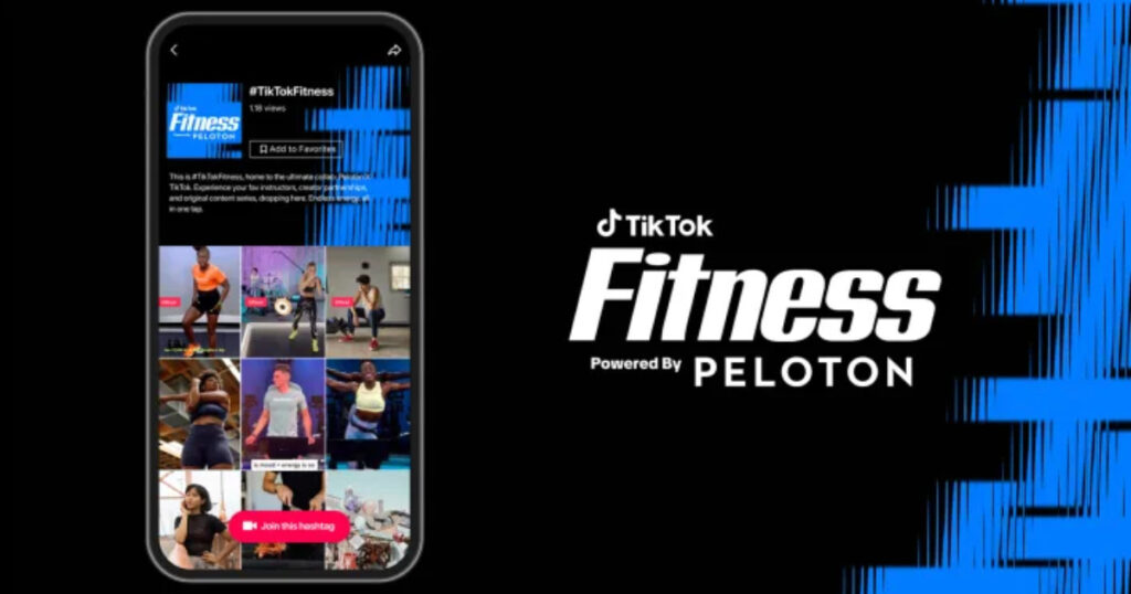 New Peloton x TikTok partnership.