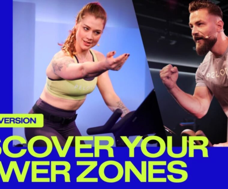 Peloton's new Discover Your Power Zones German program.