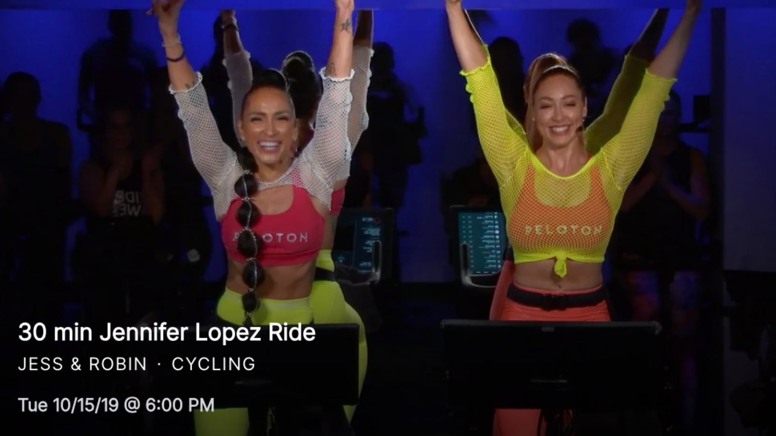 Two for one Jennifer Lopez class from 2019.