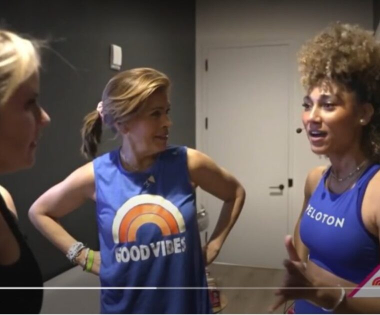 Hoda & Jenna backstage with Ally Love.