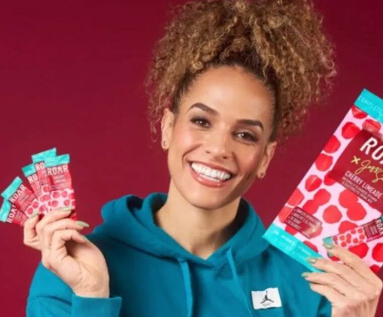 Jess Sims x ROAR Organic. Image credit ROAR Organic.