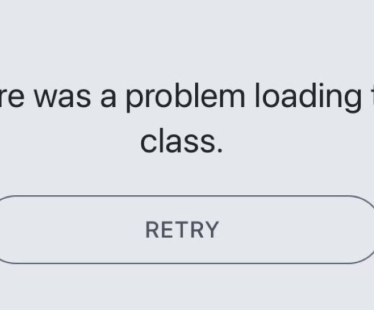 Peloton outage on February 21, 2024.