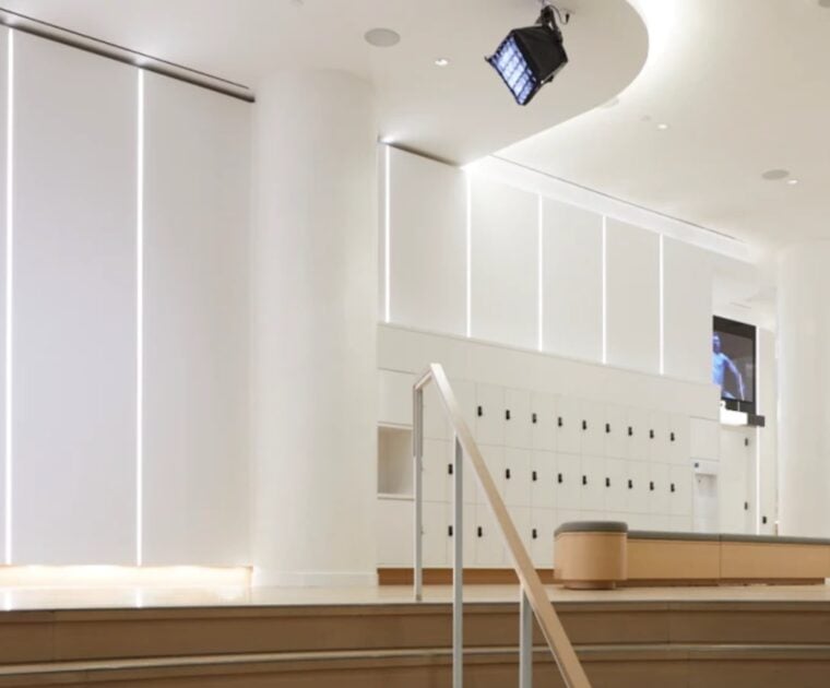 PSNY - Peloton Studios in New York.