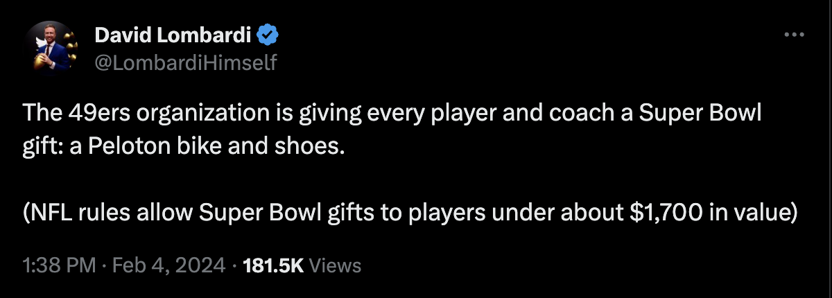 David Lombardi's post to X (Twitter)