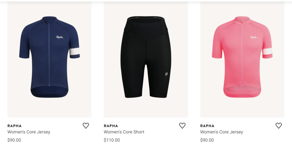 Peloton Apparel x Rapha Collection