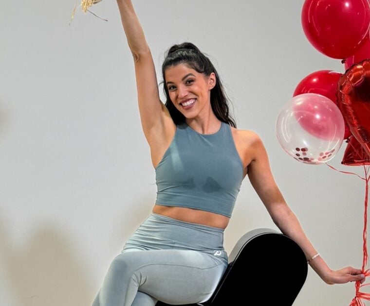 Peloton instructor Hannah Corbin.