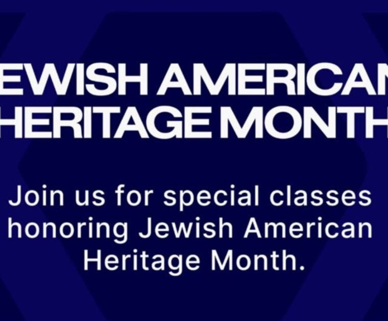 Peloton's Jewish American Heritage Month classes.