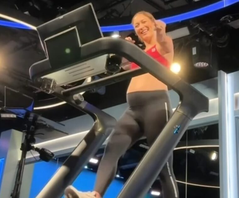 Emma Lovewell is the newest Peloton Tread instructor.