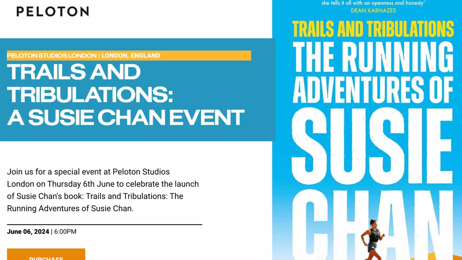 Susie Chan book event website.