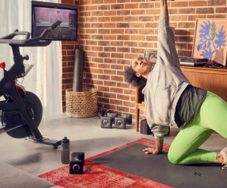 The Peloton Bike+. Image credit Peloton.
