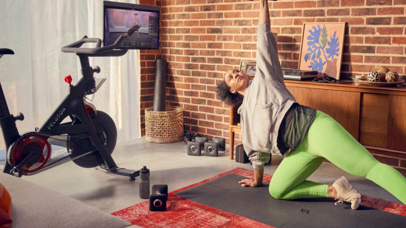 The Peloton Bike+. Image credit Peloton.