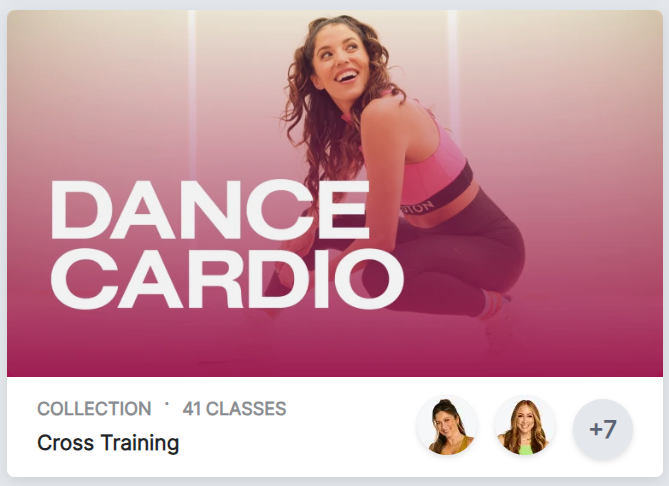 Peloton's Dance Cardio class collection