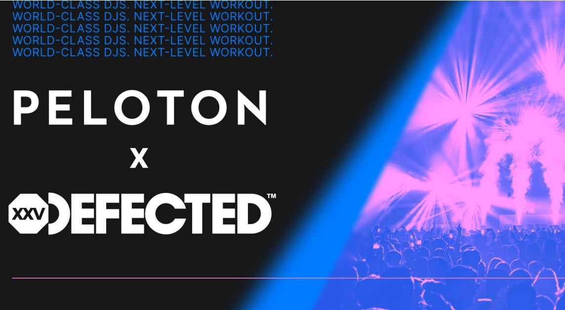 Peloton X Defected Records class collection