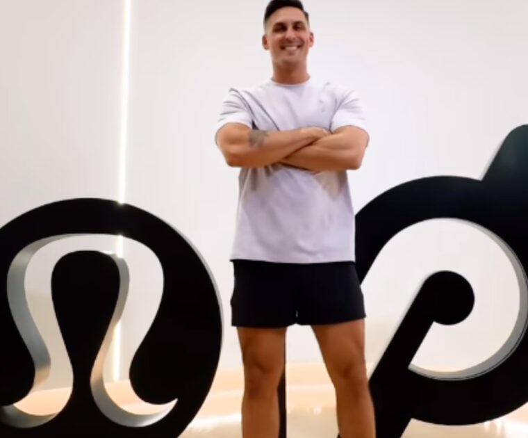 Screenshot from lululemon recap video.