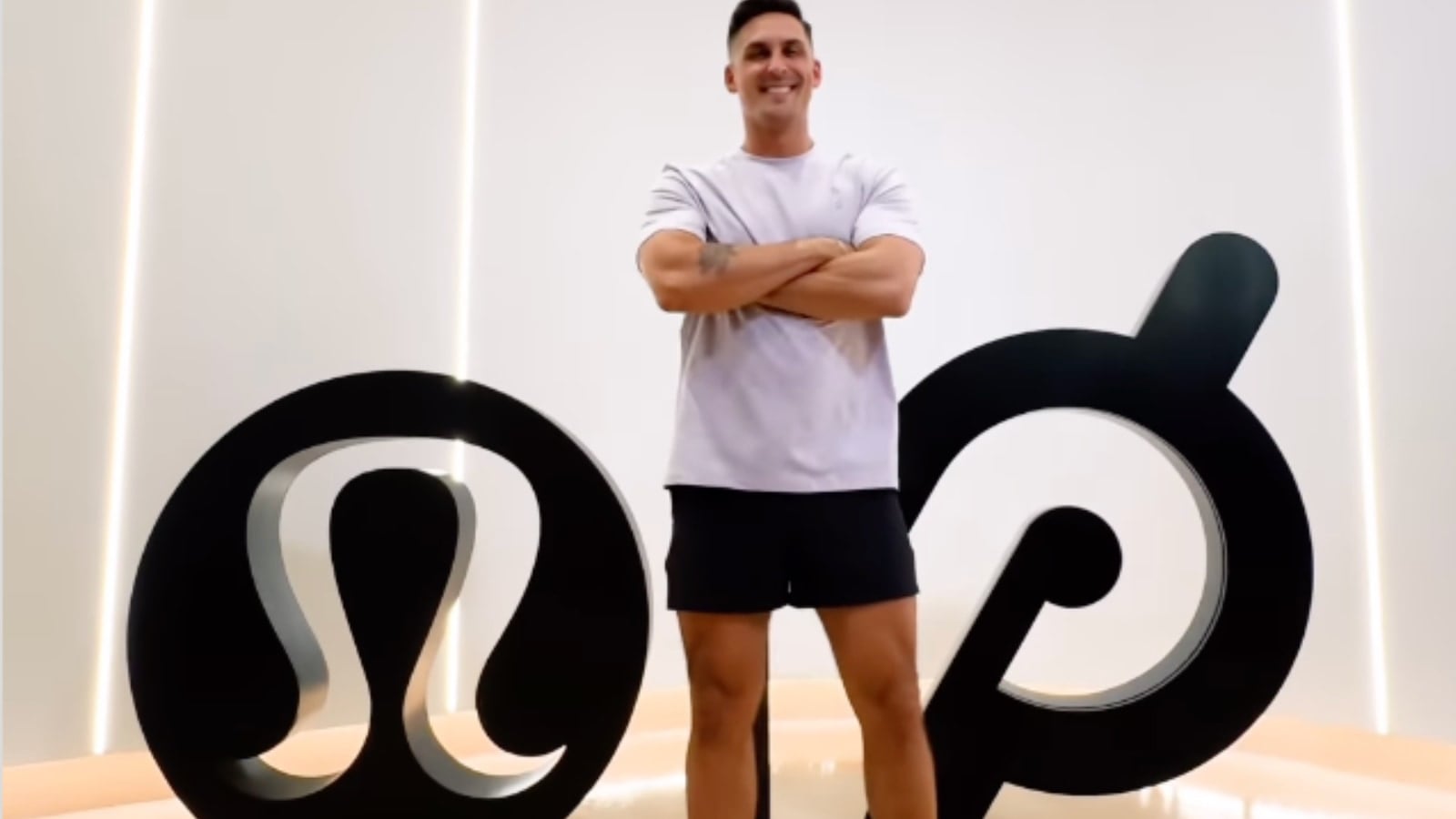 Screenshot from lululemon recap video.