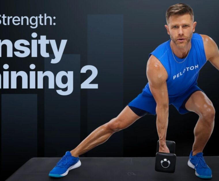 Andy Speer's new Total Strength: Density Training 2 program on Peloton.