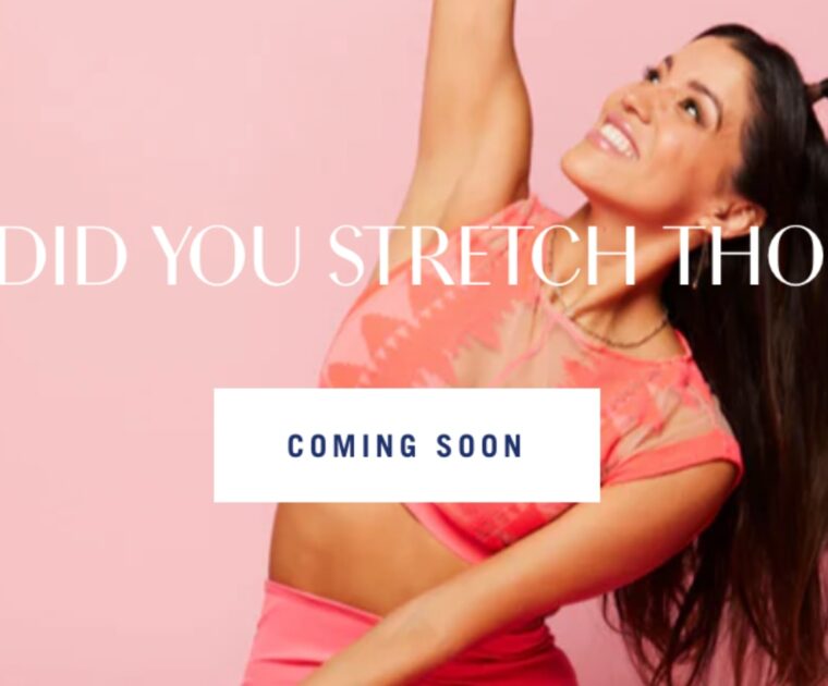 Teaser for Hannah Corbin's "Did You Stretch Tho?" book on her website.