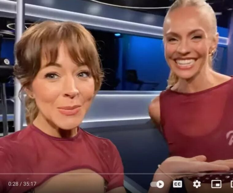 30 min. Lindsey Stirling Run on YouTube.