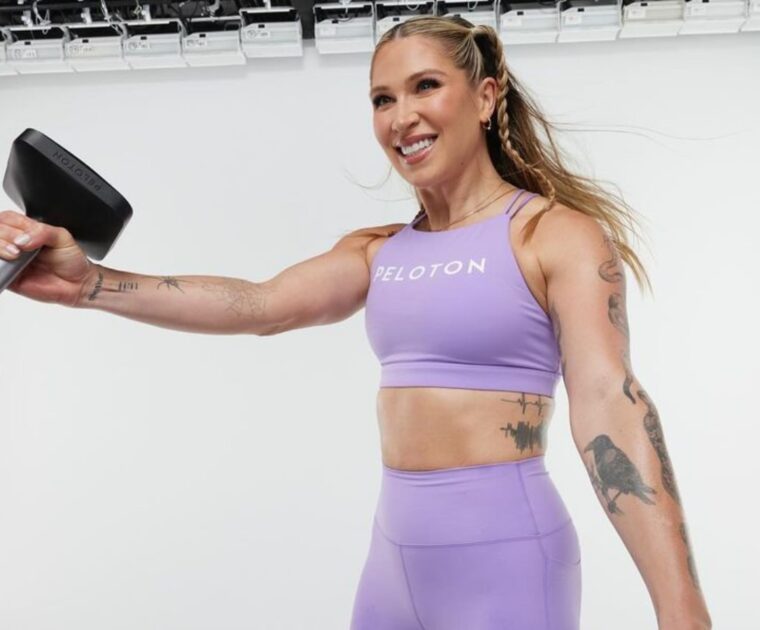 Peloton instructor Selena Samuela.