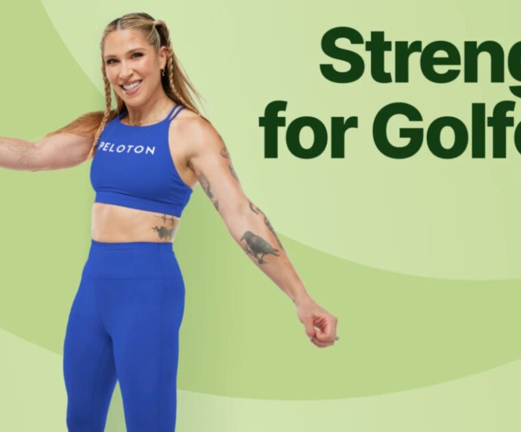 Selena Samuela has a new "Strength for Golfers" program on Peloton.