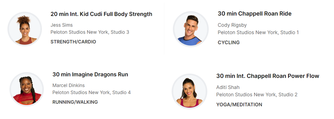 Peloton’s August 2024 artist series classes with Kid Cudi, Chappell Roan, and Imagine Dragons