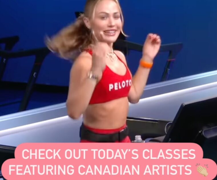 Peloton Canada Day classes for 2024.