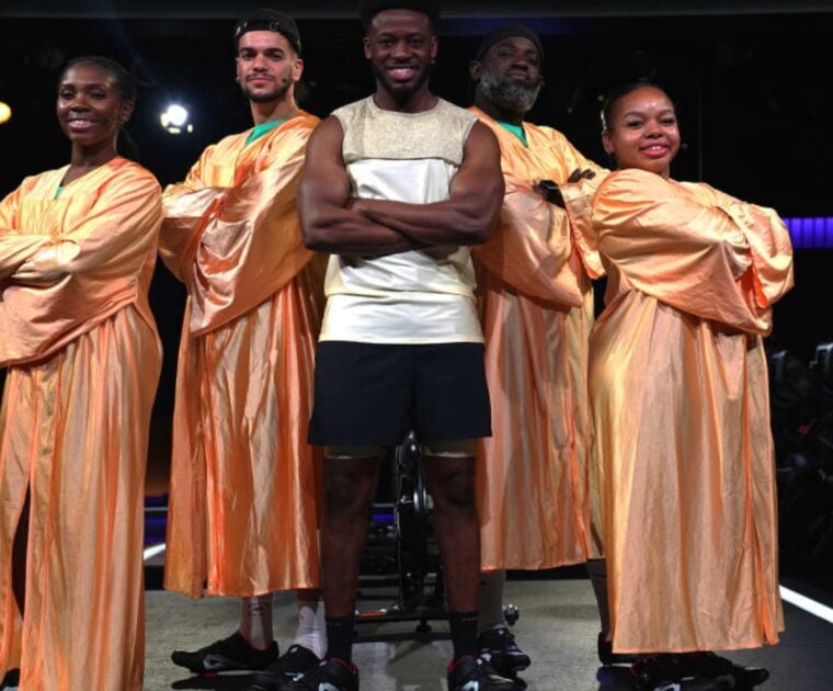 Cliff Dwenger's Peloton ride featuring his song "Work Hard, Pray Hard"