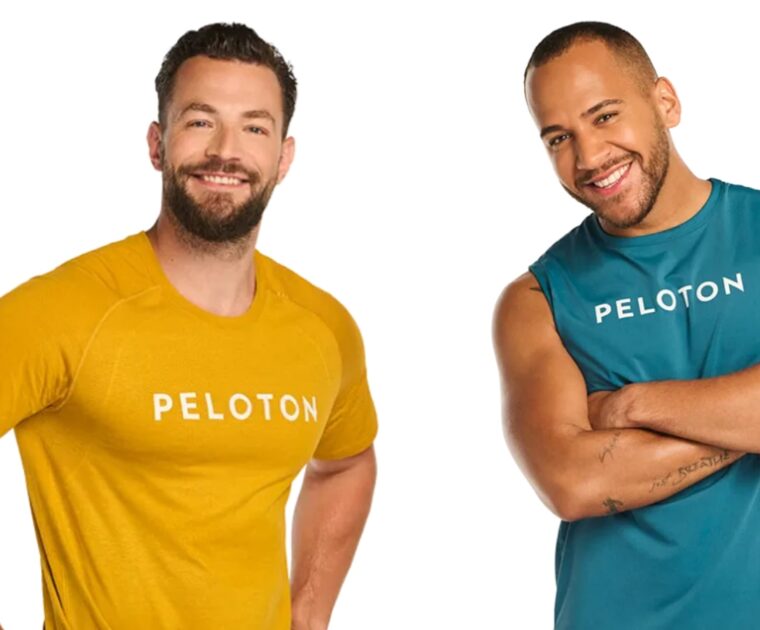 Peloton instructors Erik Jager & Jeffrey McEachern.