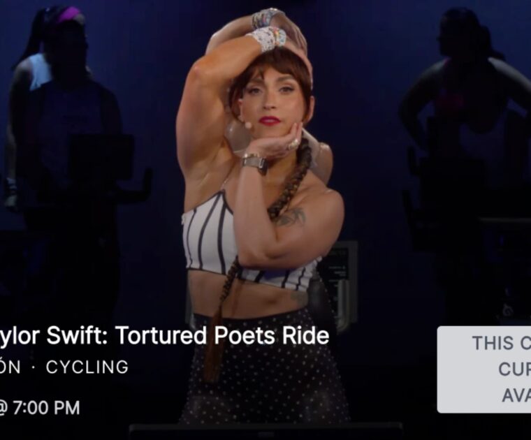 July 11th date for Peloton Taylor Swift Tortured Poets Department.