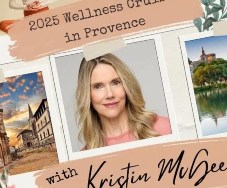Kristin McGee is hosting a wellness cruise in France.