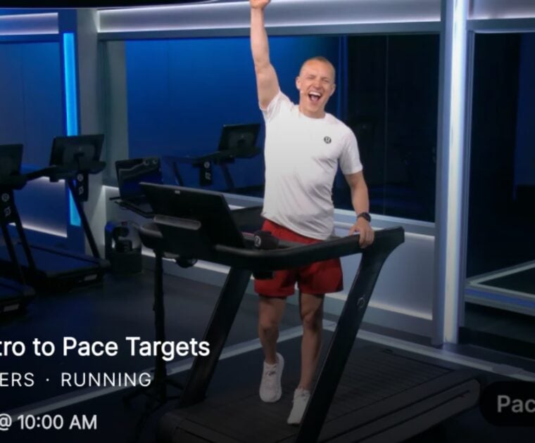 Matt Wilpers' intro to pace target class for the Peloton Tread