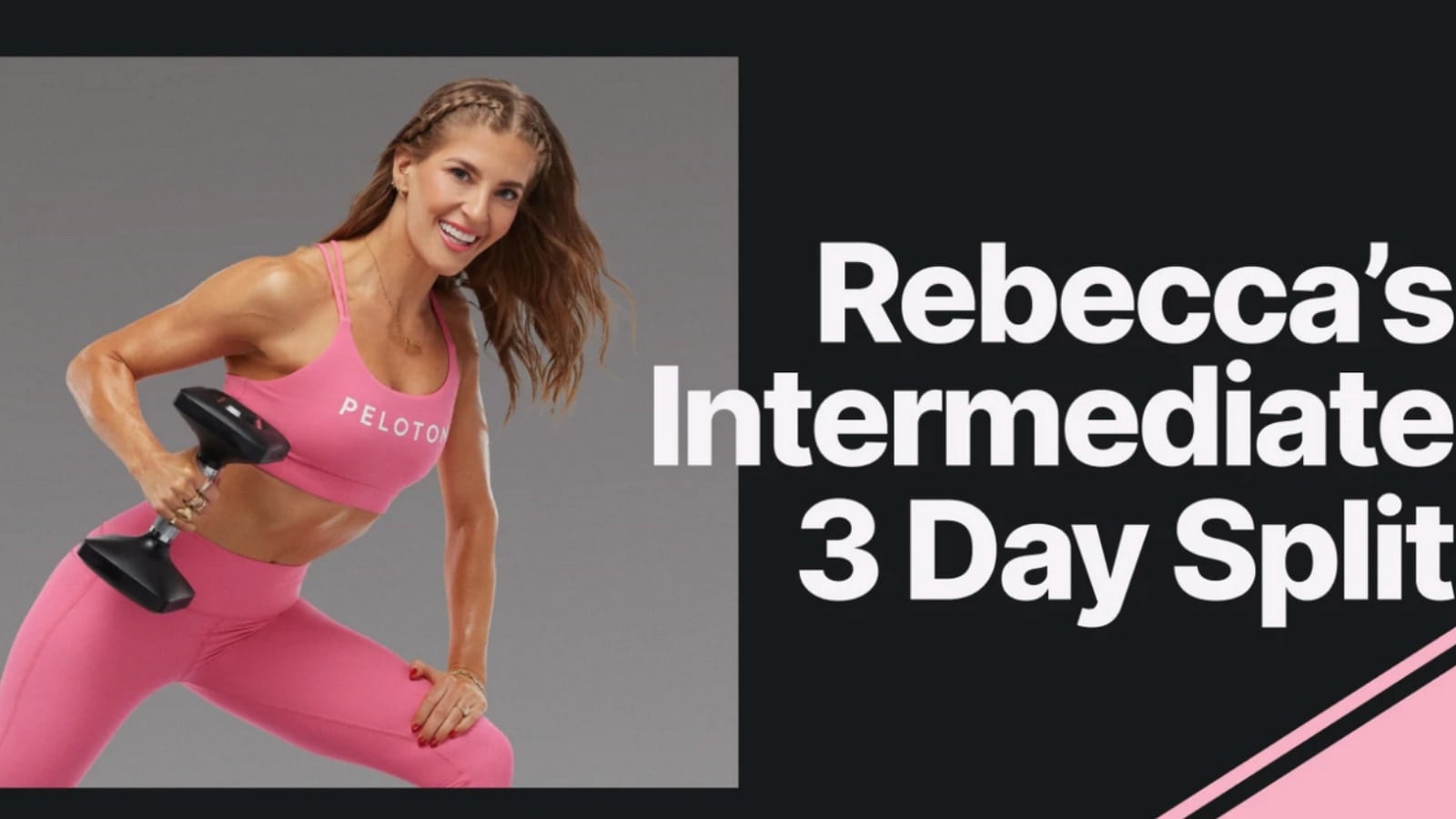 A new 3 day split strength training program from Rebecca Kennedy.