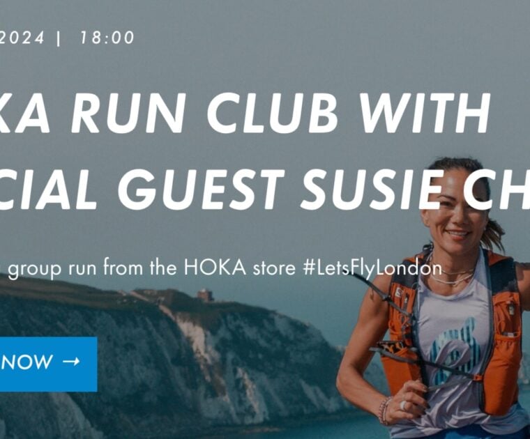 HOKA Run Club event website