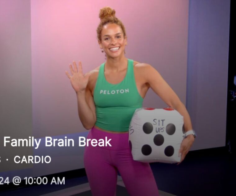 Peloton's newest Fit Family Break classes from Jess Sims