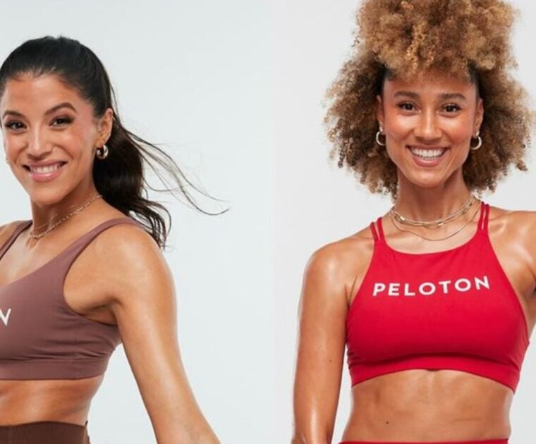 Peloton announces new two-for-one stretch with Ally Love and Hannah Corbin. Image credit Peloton social media.