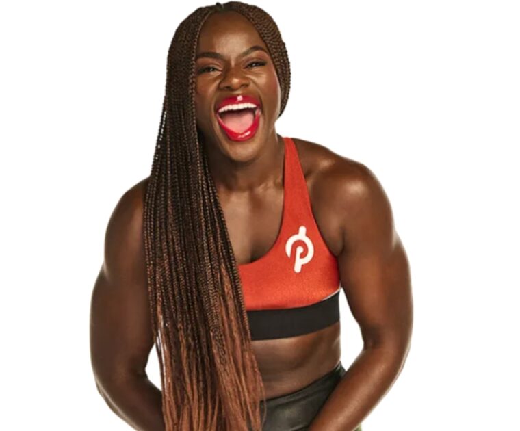 Peloton instructor Tunde Oyeneyin.