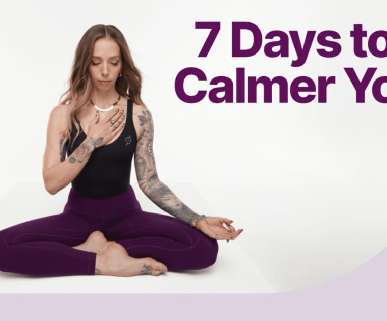 "7 Days to a Calmer You" program with Kirra Michel.