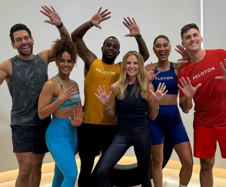 Some of the Peloton team of instructors.