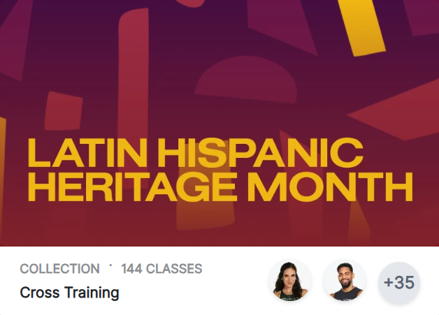 Peloton's Latin and Hispanic Heritage Month class collection
