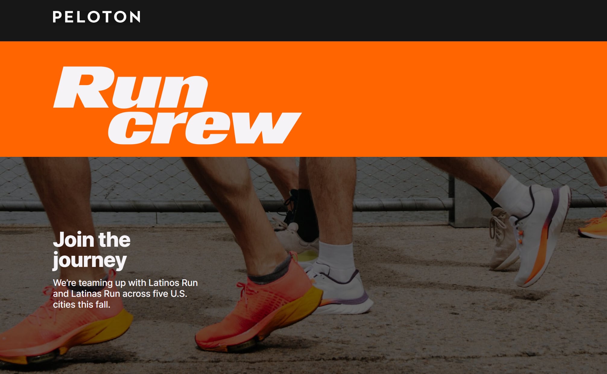 Peloton and Latinos & Latinas Run to co-host multiple runs at Peloton showrooms across U.S. in September and October.
