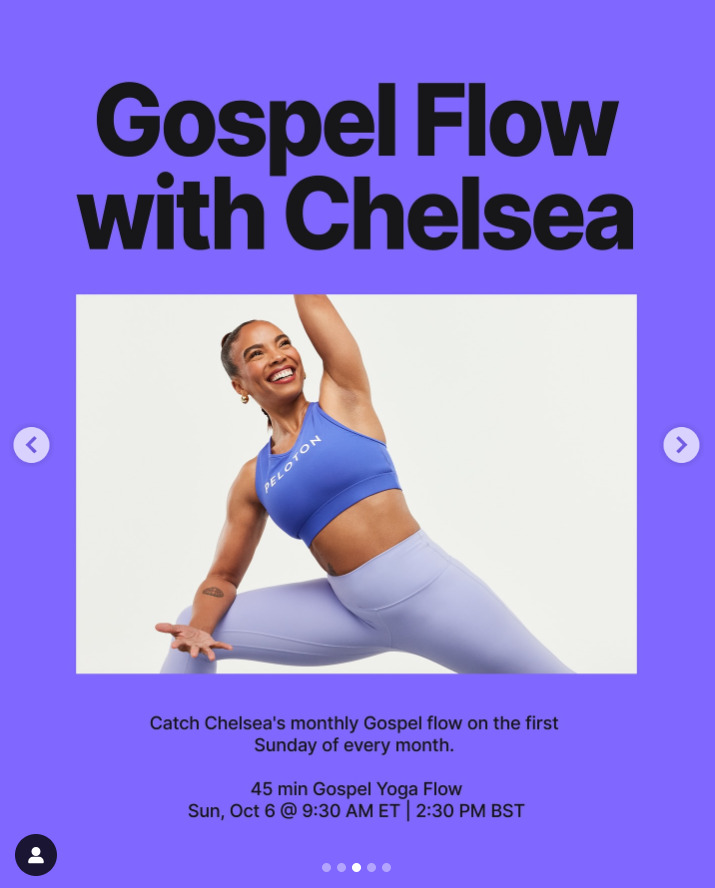Chelsea Jackson Roberts will teach her next monthly Gospel Yoga Flow on October 6