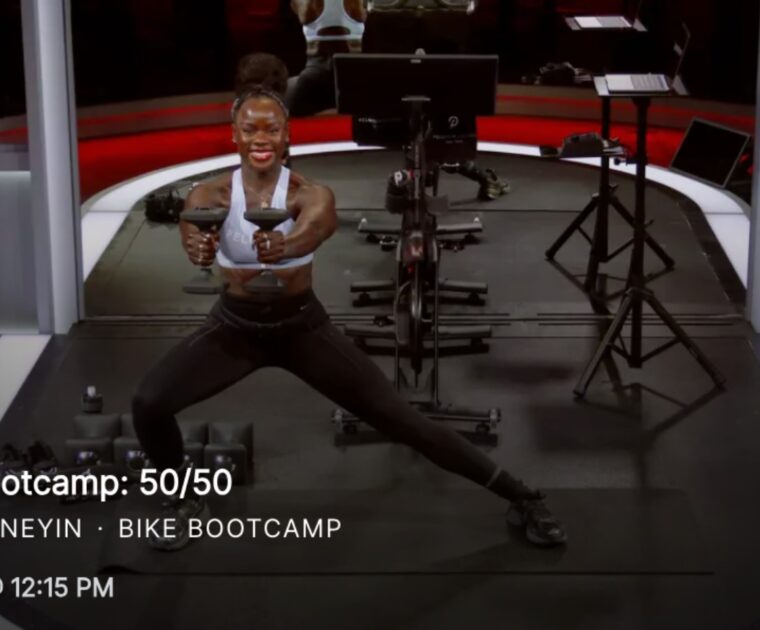 Class thumbnail for Tunde Oyeneyin's 30 min Bike Bootcamp: 50/50 from September 3, 2024