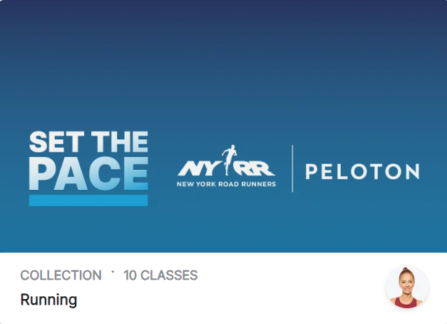 Peloton's "Set the Pace" podcast class collection