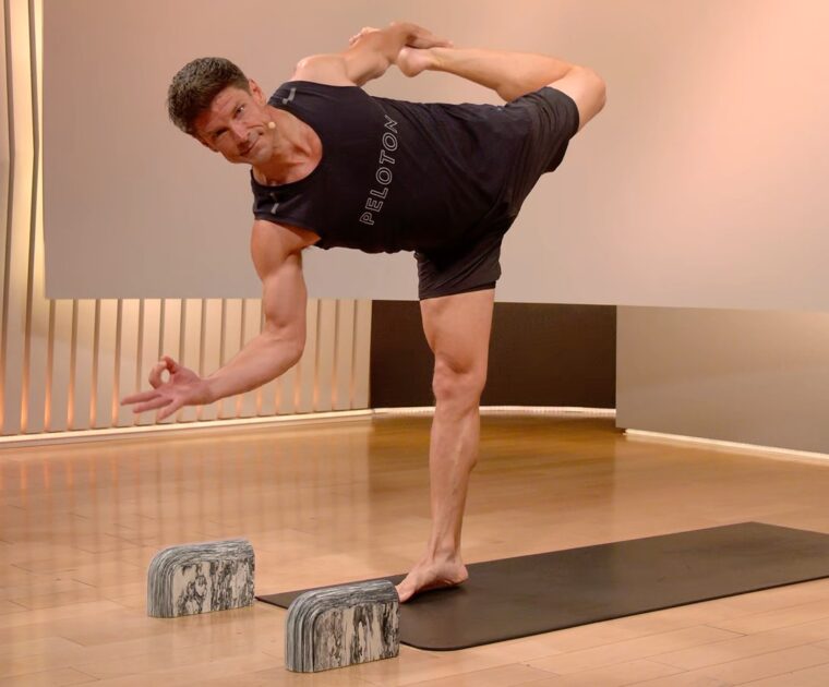 Denis Morton's Balancing Postures Program on Peloton.