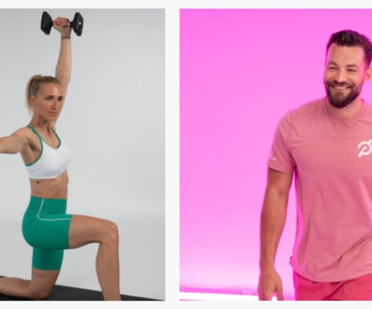 Peloton instructors Erik Jager & Irene Kaymer.